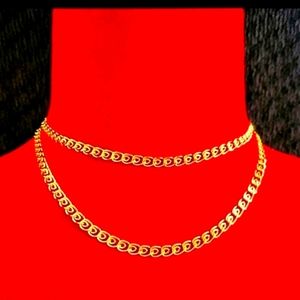 Authentic Vintage Givenchy Gold Necklace
